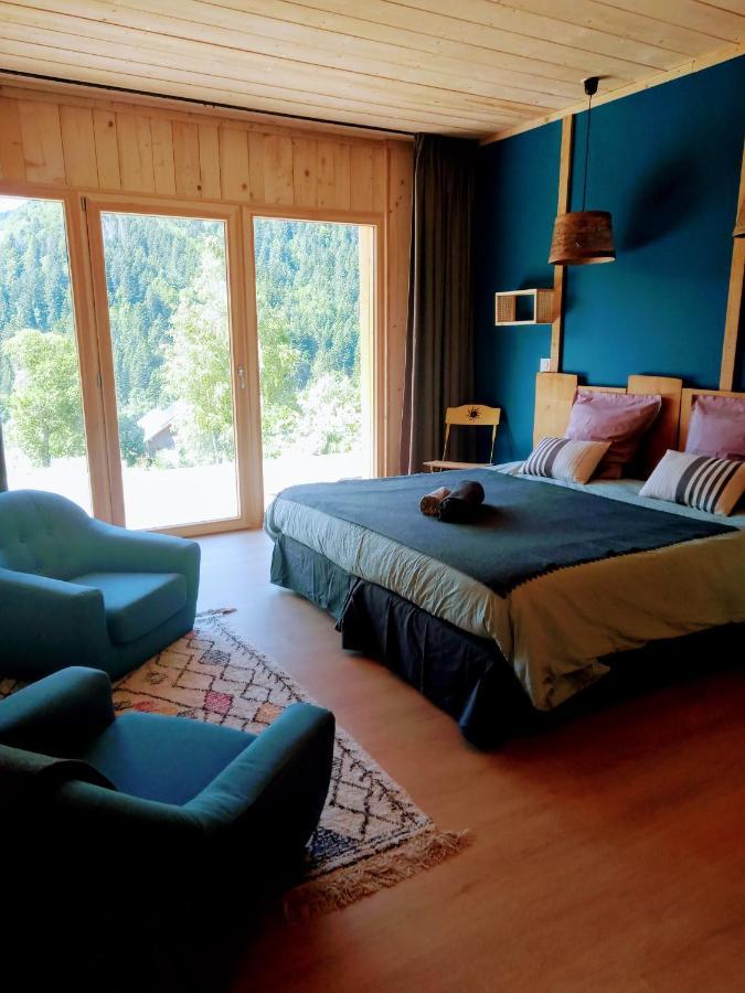 Le Chalet Du Blanc Spa Yoga Aillon-le-Jeune Luaran gambar