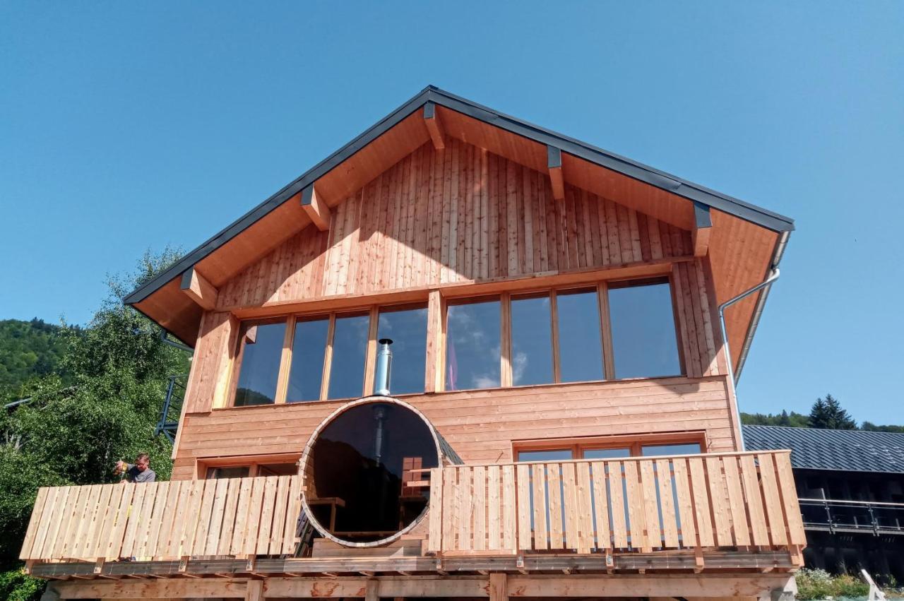 Le Chalet Du Blanc Spa Yoga Aillon-le-Jeune Luaran gambar