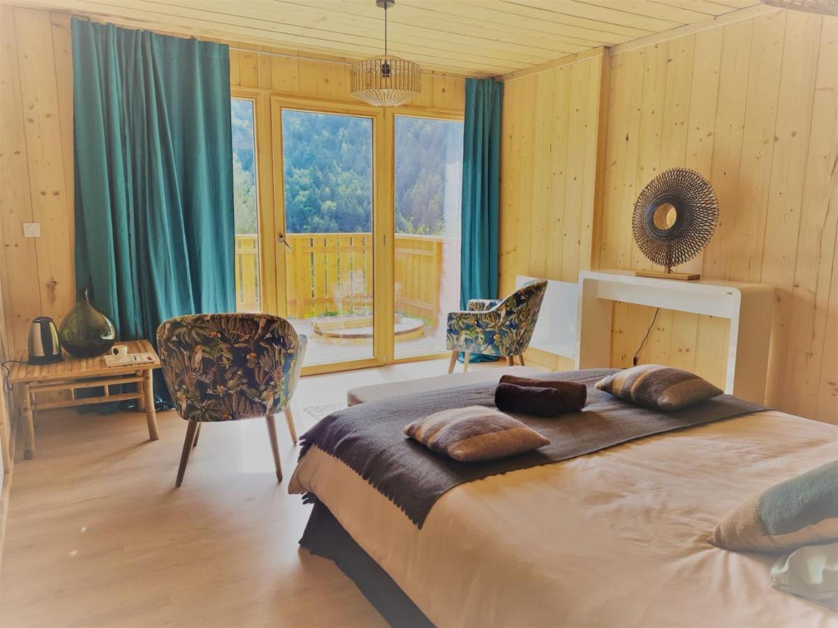 Le Chalet Du Blanc Spa Yoga Aillon-le-Jeune Luaran gambar
