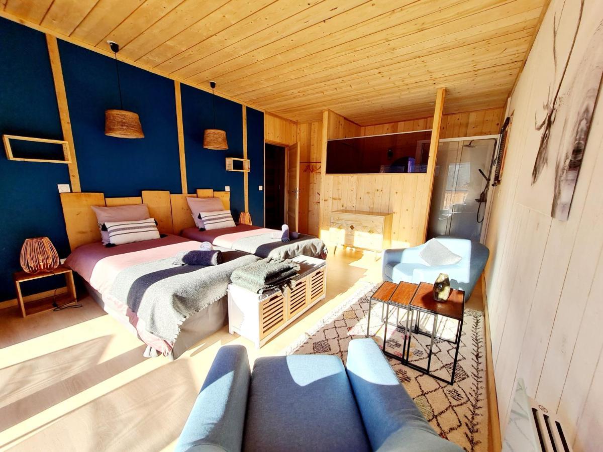 Le Chalet Du Blanc Spa Yoga Aillon-le-Jeune Luaran gambar