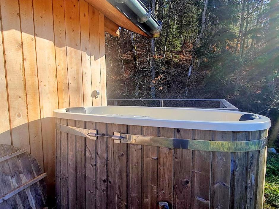Le Chalet Du Blanc Spa Yoga Aillon-le-Jeune Luaran gambar