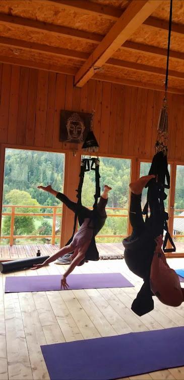 Le Chalet Du Blanc Spa Yoga Aillon-le-Jeune Luaran gambar