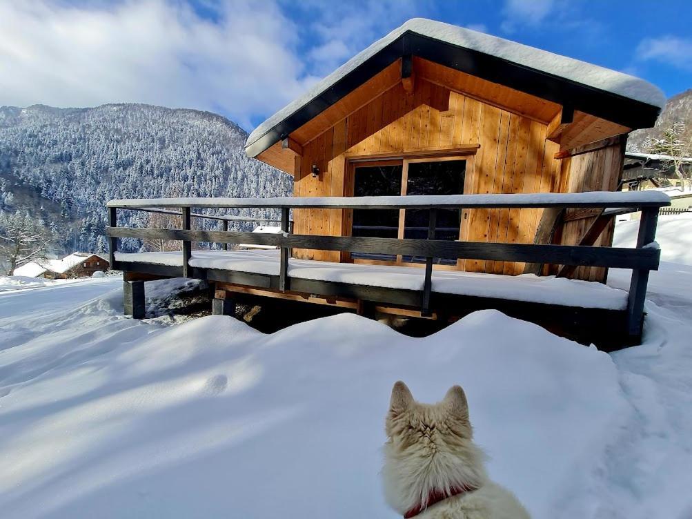 Le Chalet Du Blanc Spa Yoga Aillon-le-Jeune Luaran gambar