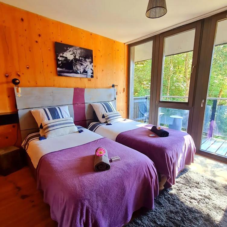 Le Chalet Du Blanc Spa Yoga Aillon-le-Jeune Luaran gambar